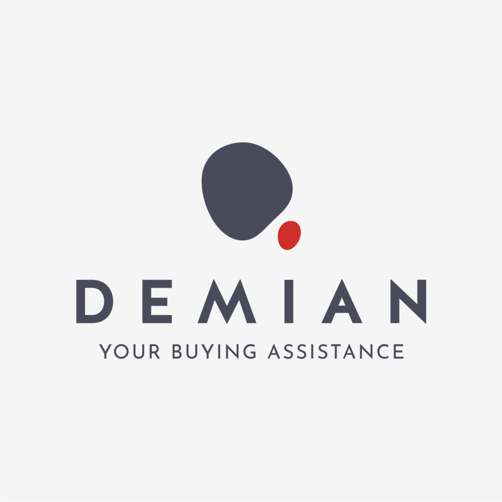Logo Demian su sfondo bianco