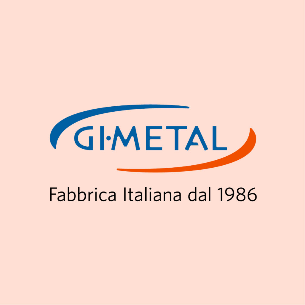 Loro GiMetal su sfondo rosa chiaro